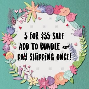 Look for "❤️ 3 for $35" in title add to bundle and $13.49 shipping covers 5lbs